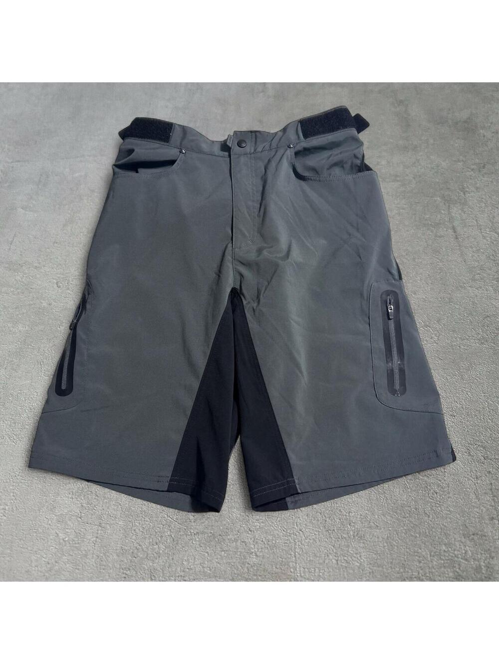 Black & Grey Zoic cycling Shorts